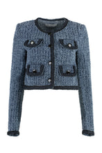 Load image into Gallery viewer, Destroyed denim jacket
