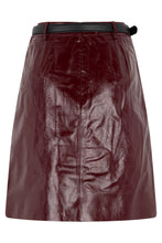 Load image into Gallery viewer, Leather mini skirt
