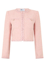 Load image into Gallery viewer, Short round-neck jacket
