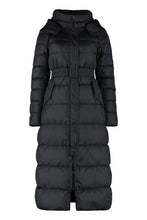 Load image into Gallery viewer, Long hooded down jacket
