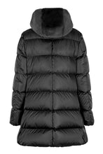 Load image into Gallery viewer, Hooded techno fabric down jacket
