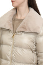 Load image into Gallery viewer, Faux fur collar down jacket
