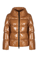 Load image into Gallery viewer, Shiny fabric down jacket

