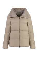 Load image into Gallery viewer, Full zip down jacket
