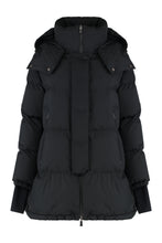 Load image into Gallery viewer, Hooded nylon down jacket
