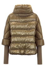 Load image into Gallery viewer, Down jacket with removable ribbed cuffs

