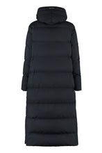 Load image into Gallery viewer, Long hooded down jacket
