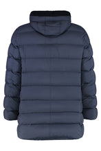 Load image into Gallery viewer, Long hooded down jacket
