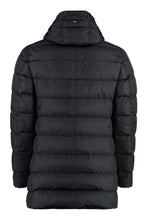 Load image into Gallery viewer, Long hooded down jacket
