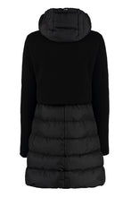 Load image into Gallery viewer, Full zip padded hooded jacket
