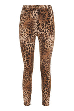Load image into Gallery viewer, Leopard print skinny jeans
