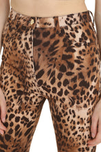 Load image into Gallery viewer, Leopard print skinny jeans
