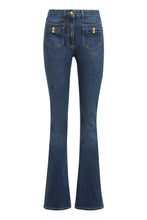 Load image into Gallery viewer, High-rise flared jeans
