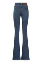 Load image into Gallery viewer, High-rise flared jeans
