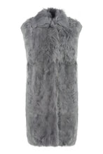 Load image into Gallery viewer, Sleeveless shearling coat

