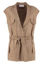 Load image into Gallery viewer, Suede vest
