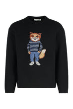 Load image into Gallery viewer, Sweater with round neck in wool
