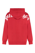 Load image into Gallery viewer, Hooded sweatshirt in cotton with logo

