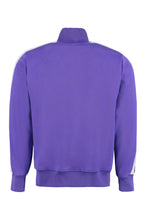 Load image into Gallery viewer, Full zip sweatshirt with side stripes
