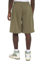 Load image into Gallery viewer, Contrasting side stripes track-shorts
