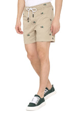 Load image into Gallery viewer, Embroidered cotton bermuda shorts
