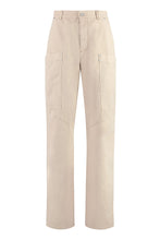 Load image into Gallery viewer, Multi-pocket cotton trousers

