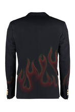 Load image into Gallery viewer, Burning double-breasted jacket
