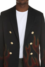 Load image into Gallery viewer, Burning double-breasted jacket
