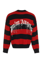 Load image into Gallery viewer, Striped crew-neck sweater
