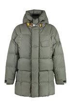 Load image into Gallery viewer, Bold Parka Hooded techno fabric down jacket
