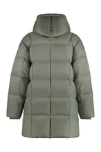 Load image into Gallery viewer, Bold Parka Hooded techno fabric down jacket
