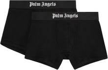 Load image into Gallery viewer, Two-pack of cotton boxer shorts with branded elastic band
