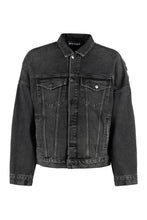 Load image into Gallery viewer, Bleach wash denim jacket
