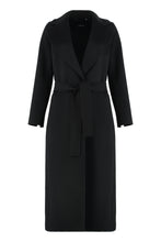 Load image into Gallery viewer, Cloak-style coat made of wool fabric
