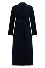 Load image into Gallery viewer, Long coat with adjustable belt
