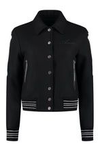 Load image into Gallery viewer, Bones wool bomber jacket

