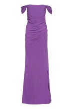Load image into Gallery viewer, Dress with draping on the chest
