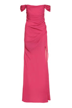 Load image into Gallery viewer, Dress with draping on the chest
