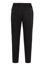 Load image into Gallery viewer, Adjustable drawstring elastic waistband trousers
