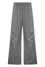 Load image into Gallery viewer, Wide-leg pants with elastic waistband
