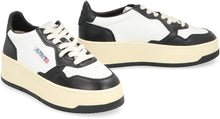 Load image into Gallery viewer, Medalist Leather platform sneakers
