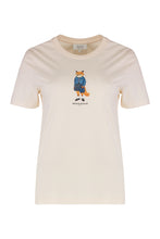 Load image into Gallery viewer, Cotton crew-neck T-shirt

