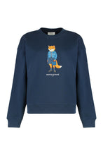 Load image into Gallery viewer, Cotton crew-neck sweatshirt
