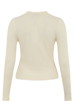 Load image into Gallery viewer, Ribbed crew neck cardigan
