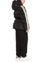 Load image into Gallery viewer, Belted full zip down jacket
