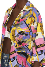 Load image into Gallery viewer, Printed bowling shirt
