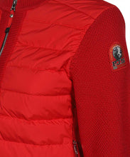 Load image into Gallery viewer, Theresa padded panel knitted jacket
