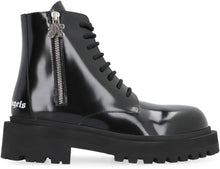 Load image into Gallery viewer, Leather lace-up boots
