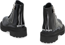 Load image into Gallery viewer, Leather lace-up boots
