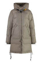 Load image into Gallery viewer, Long Bear hooded down jacket
